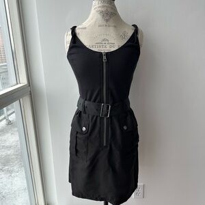 Burberry Black Dress with Zipper